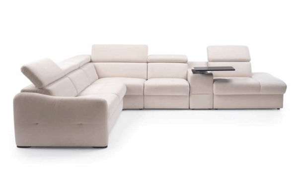 Domani Sectional w/Recliner, storage Gallery 1