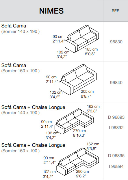 Nimes Sofa-bed Gallery 2