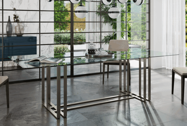 Dakota Dining Table with Anita chairs Gallery 1