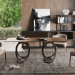 Sfera Dining Table with Celine chairs