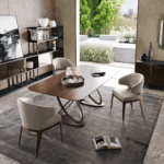 Sfera Dining Table with Celine chairs Gallery 1
