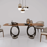 Sfera Dining Table with Celine chairs Gallery 3