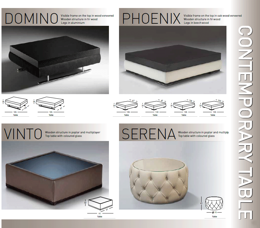Coffee tables Gallery 1