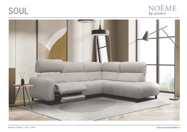 Soul Sectional w/Recliner