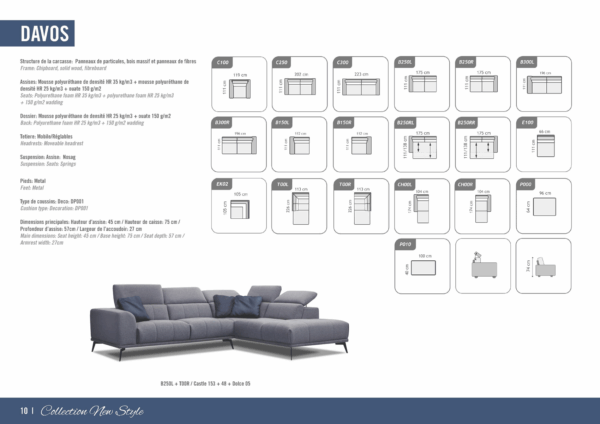 Davos Sectional Gallery 1