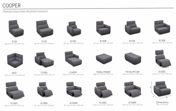 Cooper Sectional w/recliner Gallery 1