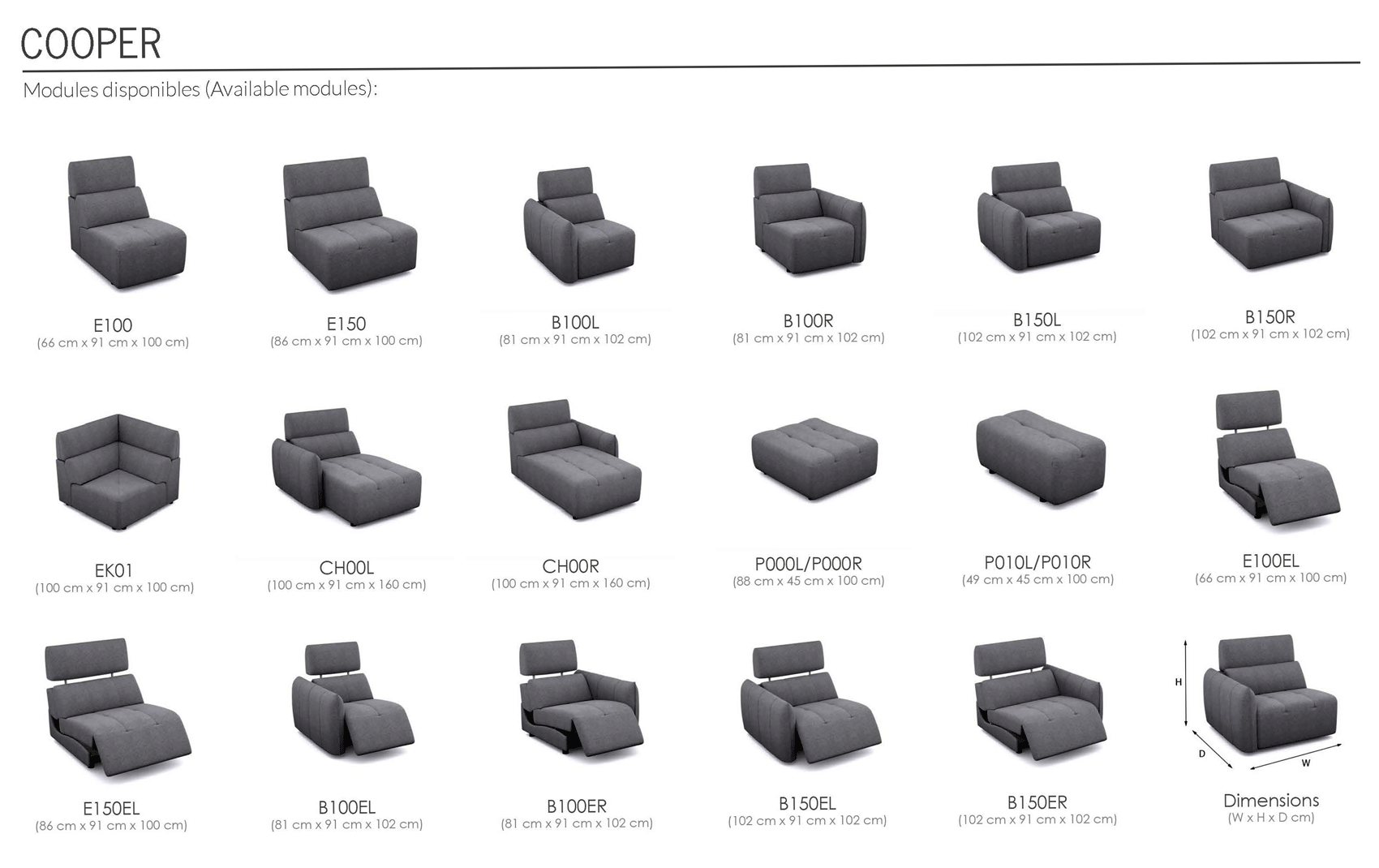 Cooper Sectional w/recliner Gallery 1