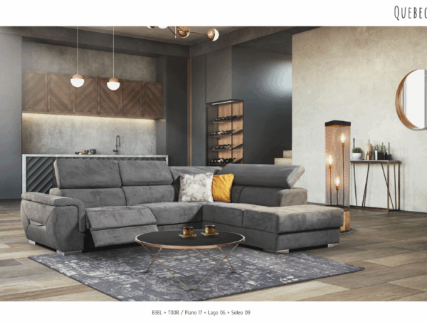 Quebec Sectional w/recliner