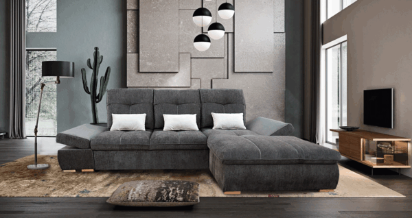 Estero Sectional Right with Bed and storage Gallery 1