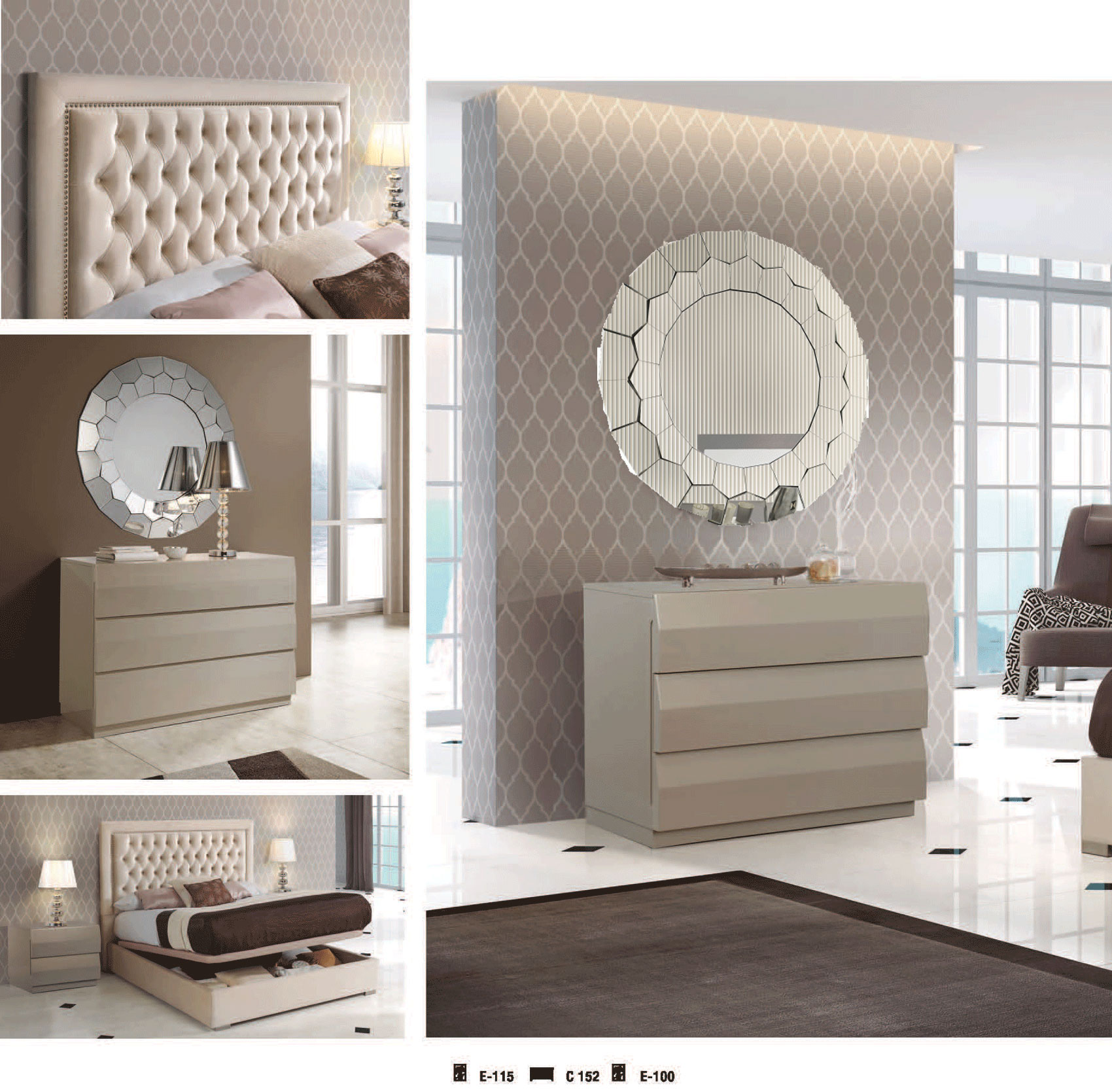 C152 Dresser & E115 Mirror Gallery 1