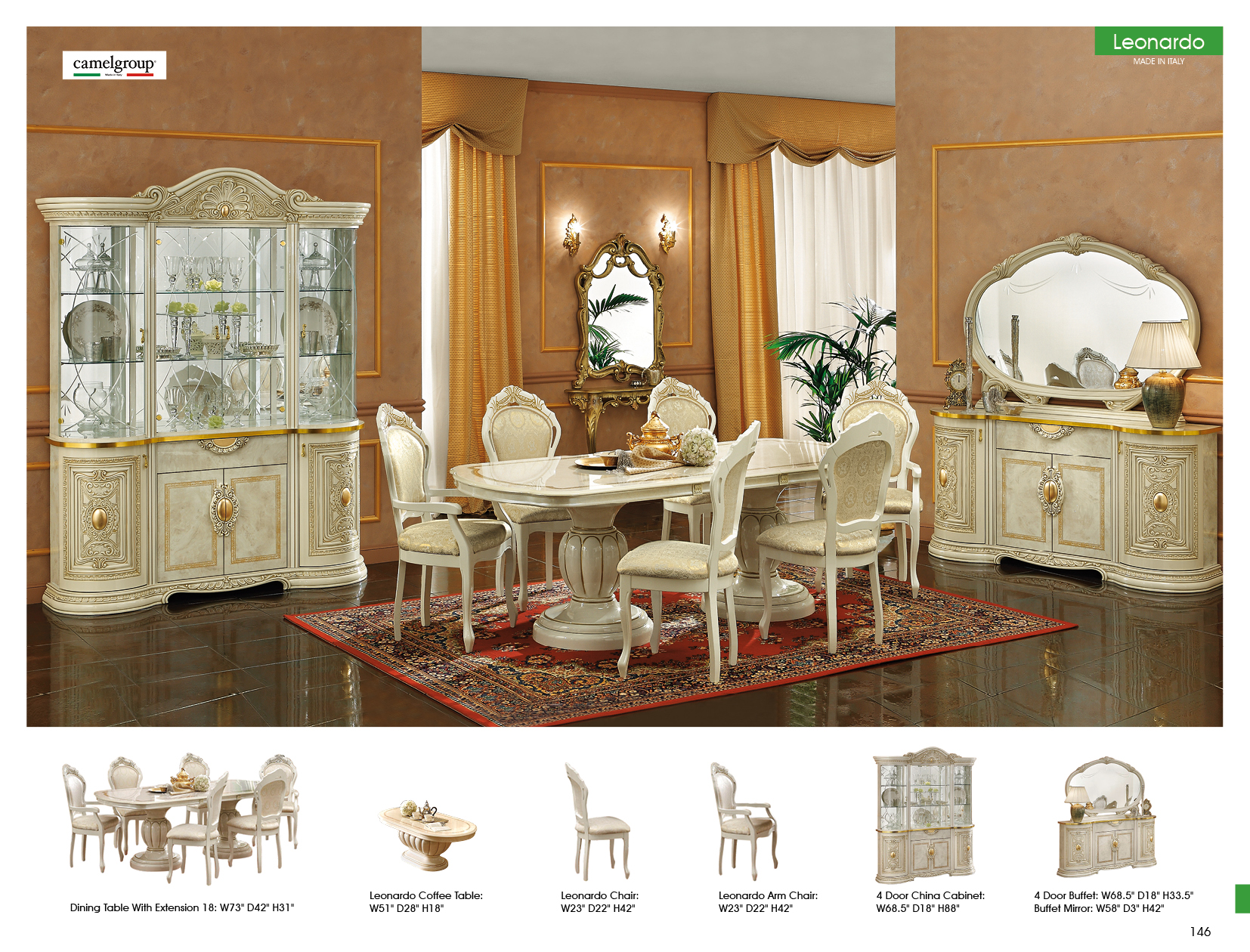 Leonardo Dining Additional Items Gallery 1
