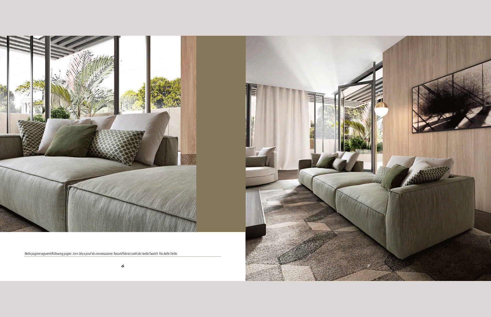 Piuma sectional Gallery 1