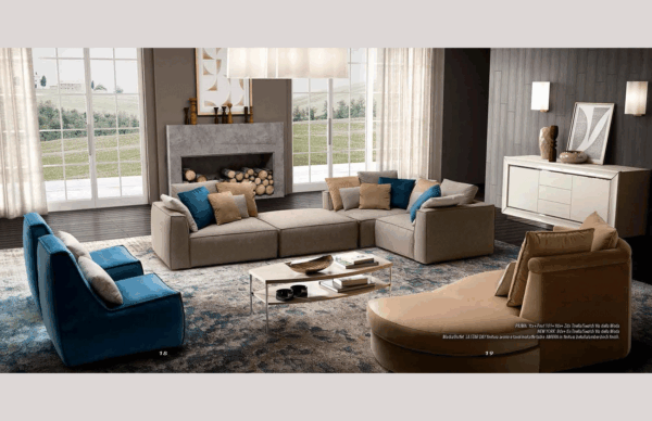 Piuma sectional Gallery 3