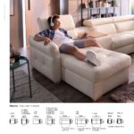 Massimo Sectional Left:Chaise w/Storage, Bar Element, Electric Recliner, Corner, Sofa w/Bed Gallery 3