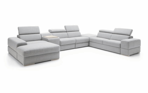 Plaza Sectional w/Bed, Recliner Chair, Bar & Storage Gallery 2