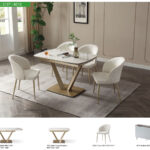 109 Table Golden with 2107 Chairs Gallery 1