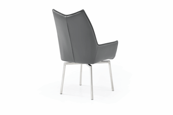 1218 swivel dining chair Dark Grey Gallery 2
