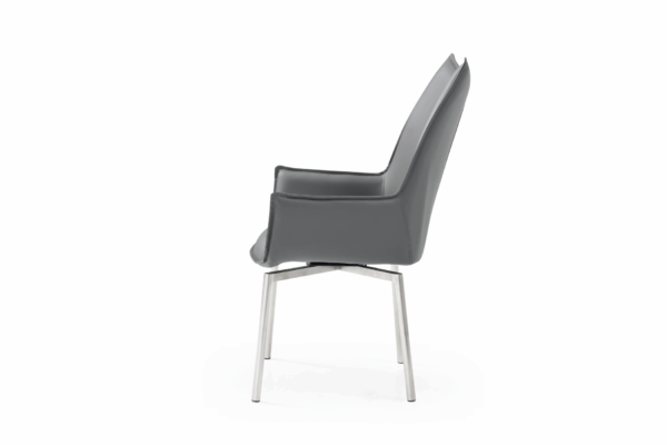 1218 swivel dining chair Dark Grey Gallery 3