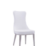 6138 Solid White (no pattern) Chair Gallery 3