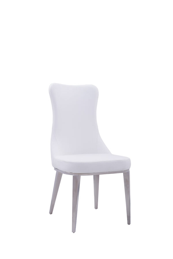 6138 Solid White (no pattern) Chair Gallery 3