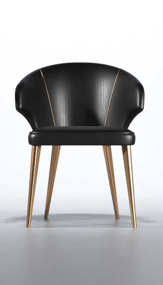 Wave Chair Dark grey Gallery 1
