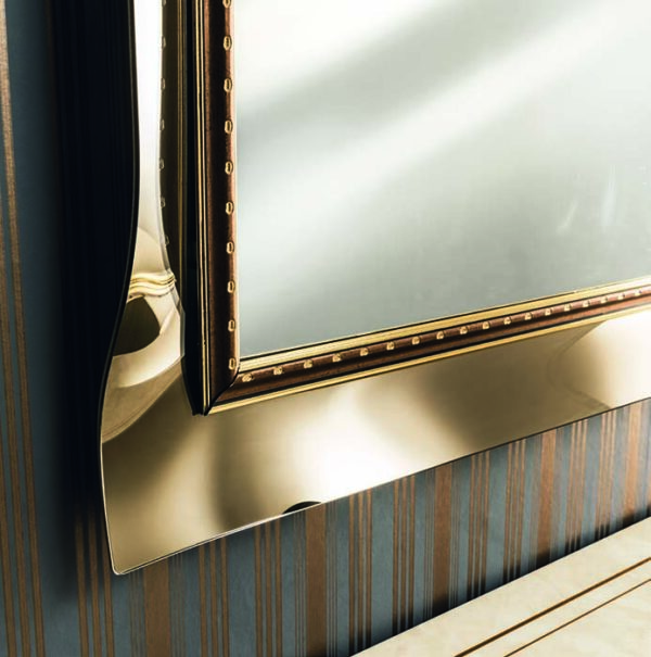 Fantasia 4-Door Buffet & Large Mirror "mural" Art. 250by Arredoclassic Gallery 3