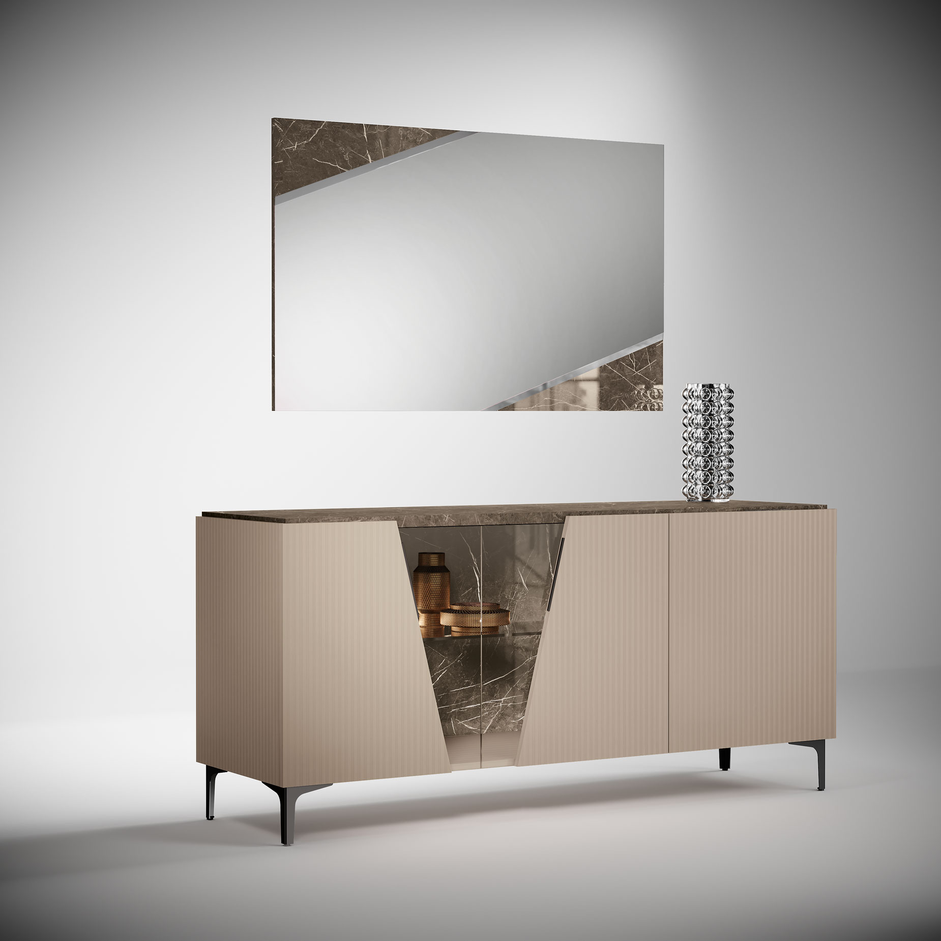 Fidia Mirror for Buffet Gallery 1