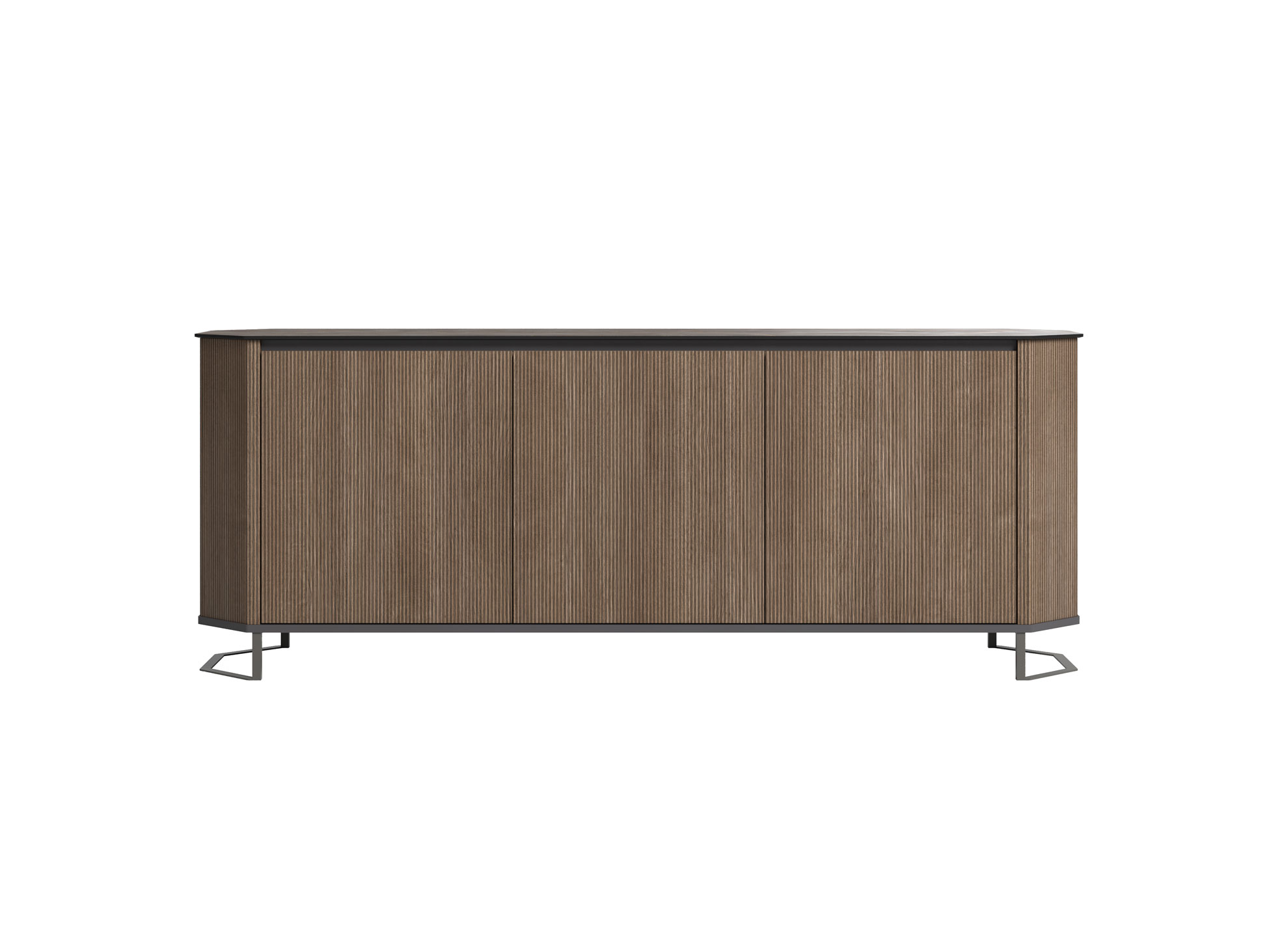 Hexagon 3 Door Buffet