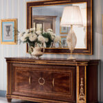 Modigliani Buffet w/Large Mirror Art 240 by Arredoclassic