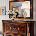 Modigliani Buffet w/Large Mirror Art 240 by Arredoclassic
