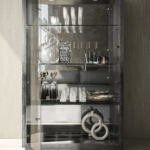Vulcano 2 Door Curio Cabinet Gallery 1
