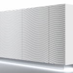 Wave 4 Door buffet White