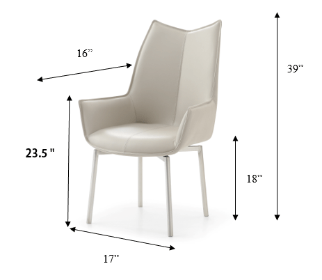 9113 Dining Table with 1218 swivel grey taupe chairs Gallery 3