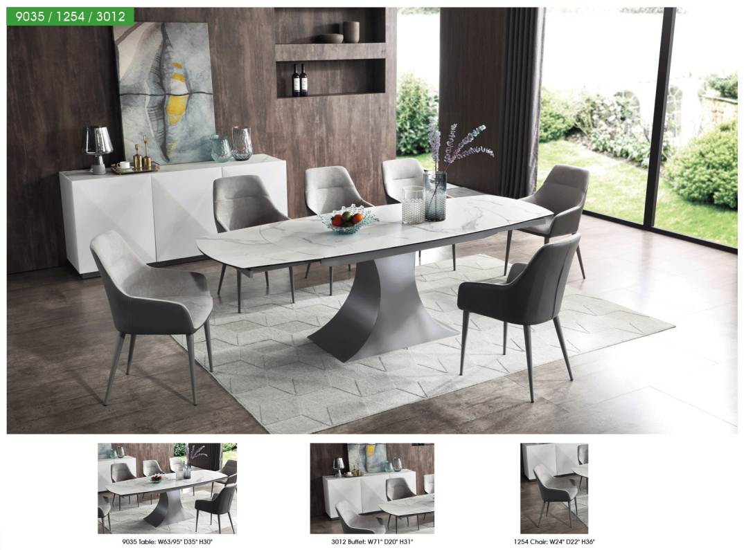 9035 Dining Marble Table Gallery 1