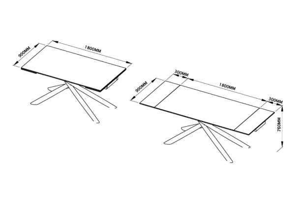 9063 Dining Marble Table Gallery 2