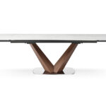9188 Table with 1218 swivel blue chairs Gallery 3