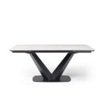 9189 Table with 1239 swivel blue chairs Gallery 2