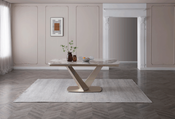 93 Dining Table with 2107 Chairs and 8010 buffet Gallery 2