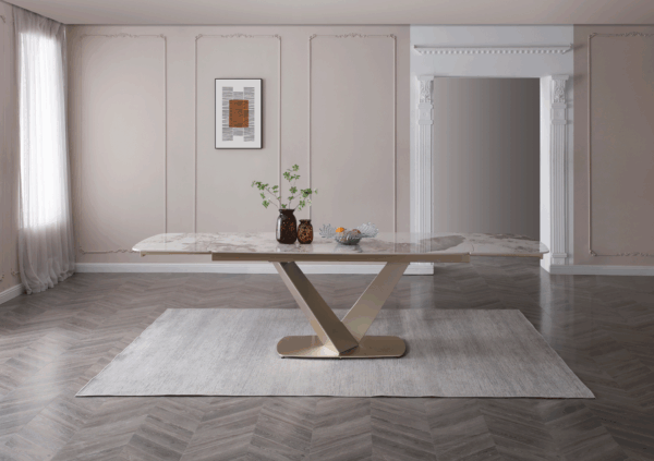93 Dining Table with 2107 Chairs and 8010 buffet Gallery 3