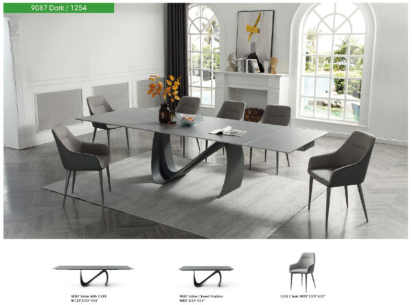 9087 Table Dark grey Gallery 3