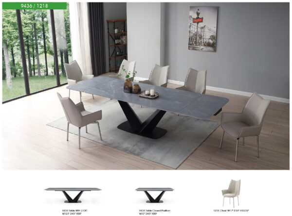 9436 Dining Table Gallery 2
