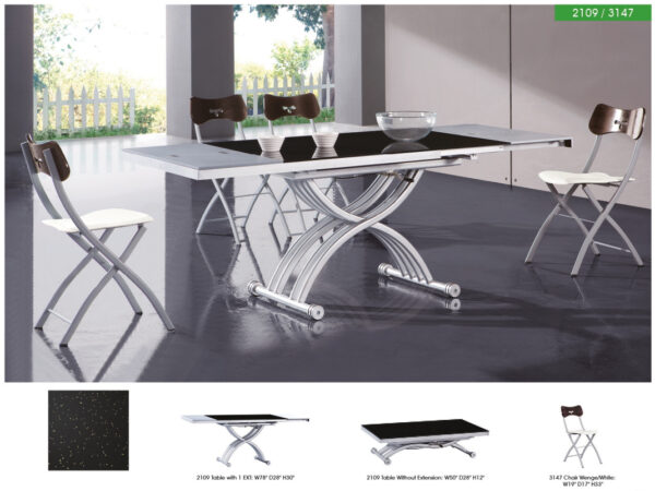 2109 Table Transformer and 3147 Chairs Gallery 1
