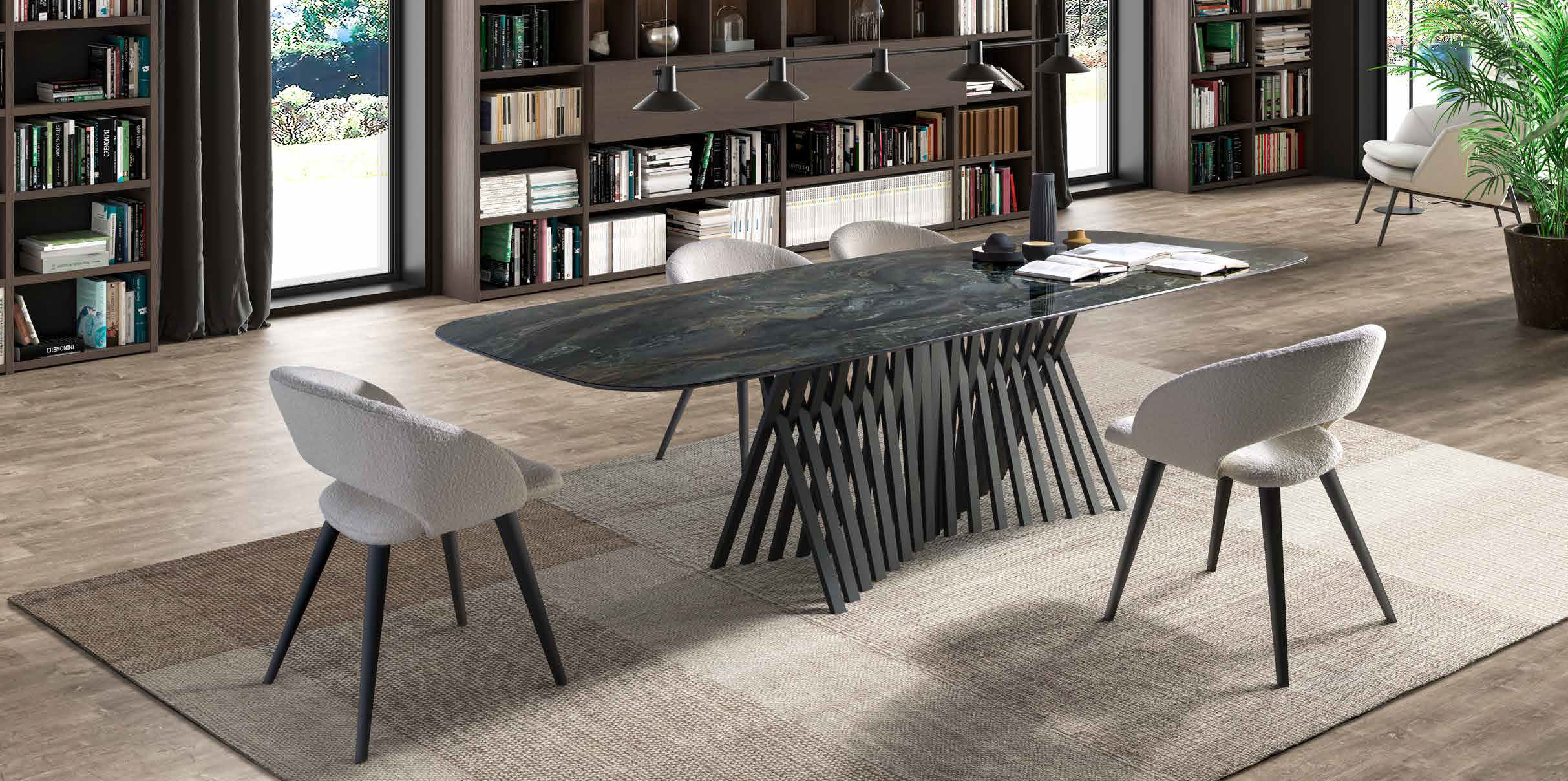 ALF Dining Tables with Ozzy chairs Gallery 1