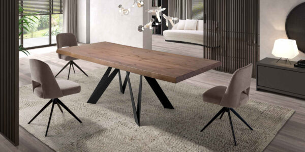 Batta Dining tables with Emma chairs Gallery 1