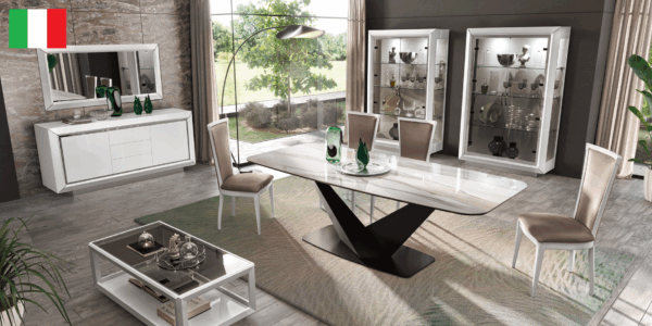 Elite WHITE Dining Room by Camelgroup - Italy