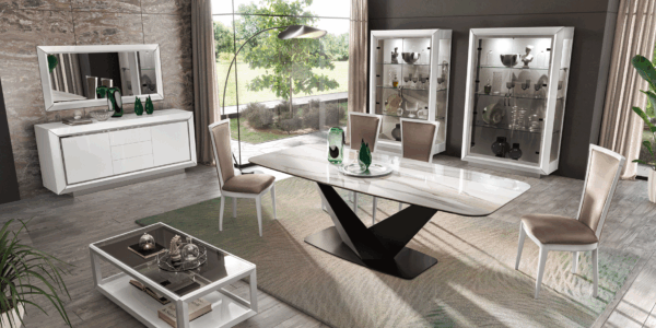Elite WHITE Dining Room by Camelgroup - Italy Gallery 1