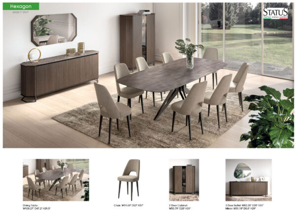Hexagon Dining room Gallery 2