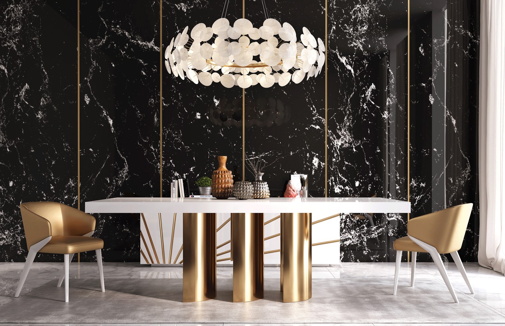 Oro White Dining room Additional Items Gallery 1