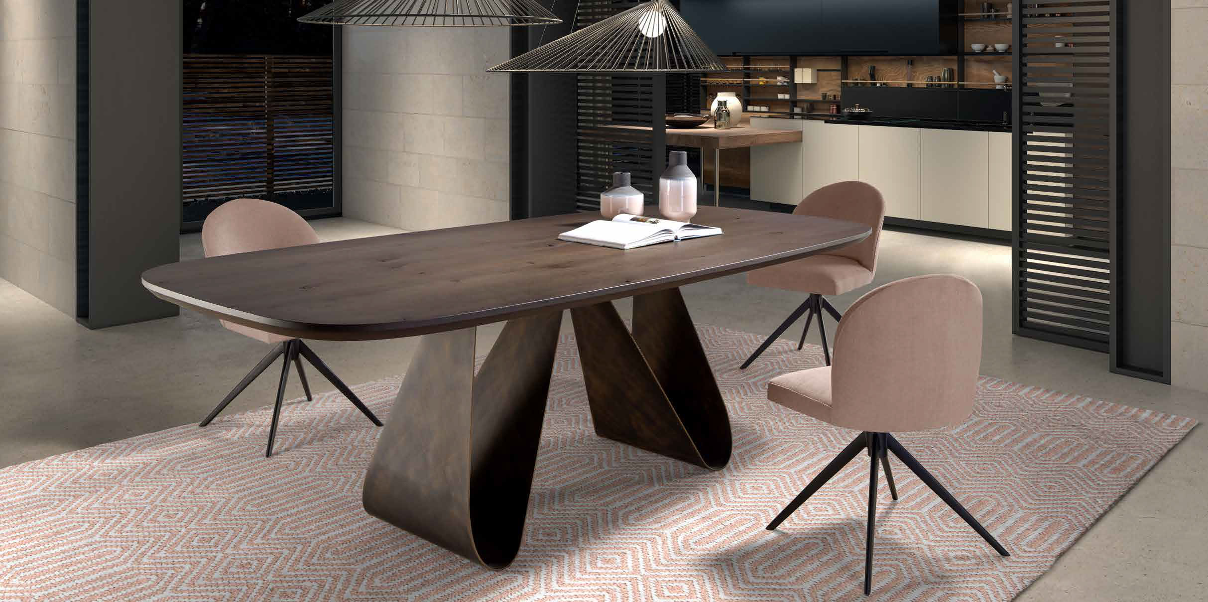 Papallona Dining tables with Wendy chairs Gallery 1