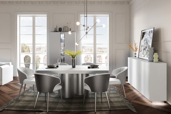 Wave Dining White Gallery 2